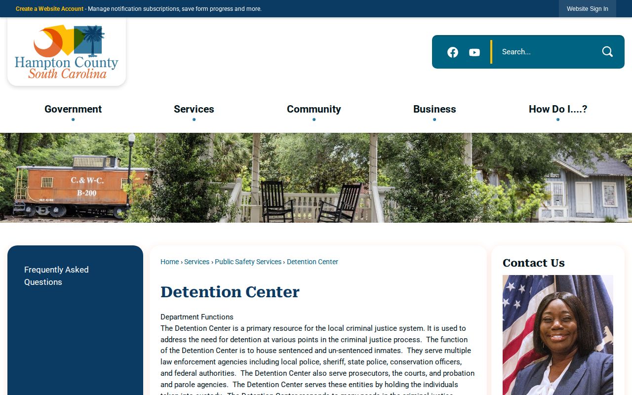 Hampton County released inmate jail source